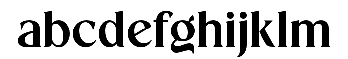 Erstoria Regular Font LOWERCASE