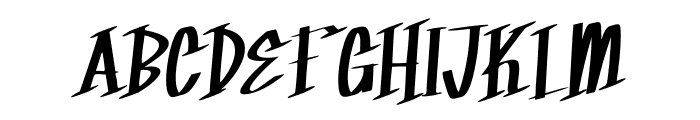 Erstrome Font LOWERCASE