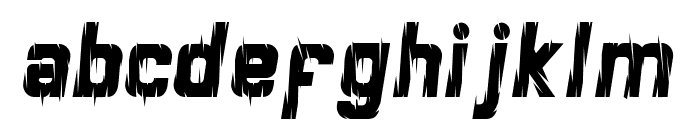 Escalated ligature Font LOWERCASE