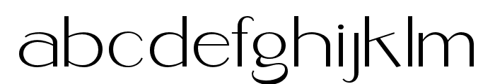 Escato-Regular Font LOWERCASE