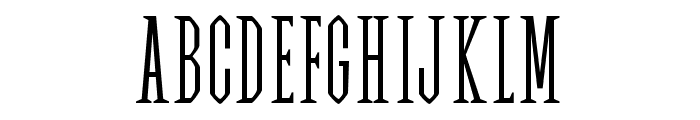 Eschic regular Font UPPERCASE