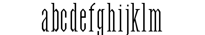 Eschic regular Font LOWERCASE