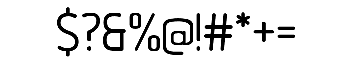 Escopedia Rounded Light Font OTHER CHARS