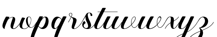 EshtinScript-Regular Font LOWERCASE