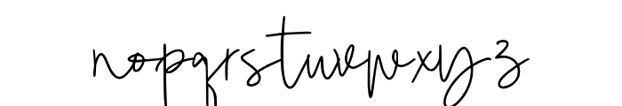 EsimplySignature-Regular Font LOWERCASE