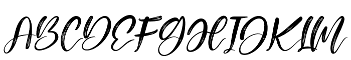 Esmargo Italic Font UPPERCASE
