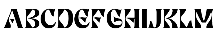 Espansa Display Regular Font UPPERCASE