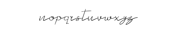 Essenaly Regular Font LOWERCASE