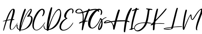 Established Italic Font UPPERCASE