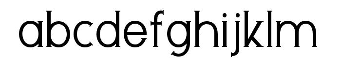 Estela-Regular Font LOWERCASE
