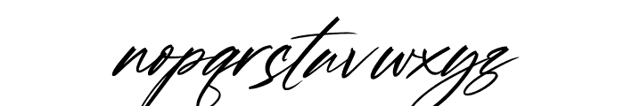 Estellothy Italic Font LOWERCASE