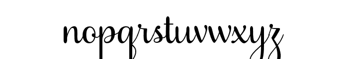 Esthaban Font LOWERCASE