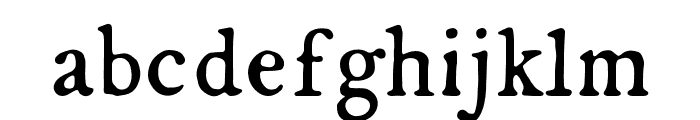 Esther-Regular Font LOWERCASE