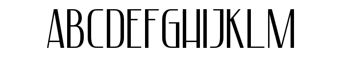 Esthetique Typeface Regular Font UPPERCASE