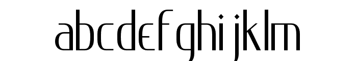 Esthetique Typeface Regular Font LOWERCASE