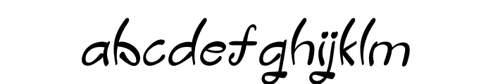 Esti Font LOWERCASE