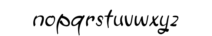 Esti Font LOWERCASE