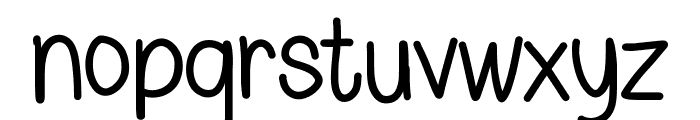 Estola Handwritten Font LOWERCASE
