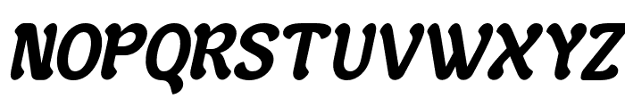 Estrella-Italic Font UPPERCASE