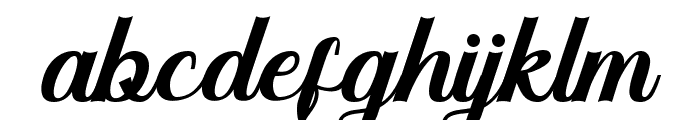 Estrella Script Font LOWERCASE