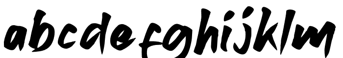 Eswold Font LOWERCASE