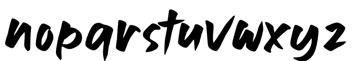 Eswold Font LOWERCASE