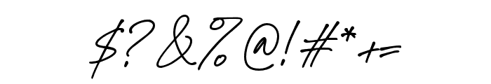 EtaniaEzraScript-Bold Font OTHER CHARS