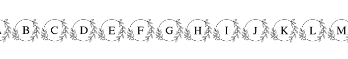 Eterna Leaf Monogram FONT