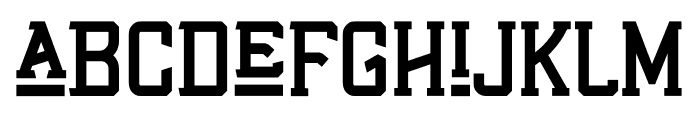 Eternal College Font LOWERCASE