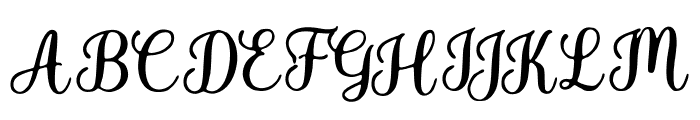 Eternal_Embrace Font UPPERCASE