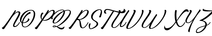 EternalsScript-Regular Font UPPERCASE