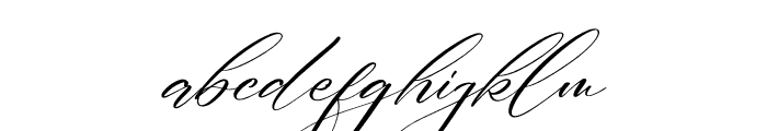 Ethalogia Italic Font LOWERCASE