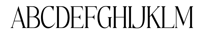 Ethena Emporium Serif Font LOWERCASE