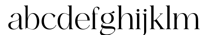Ethereal-ExtraLight Font LOWERCASE