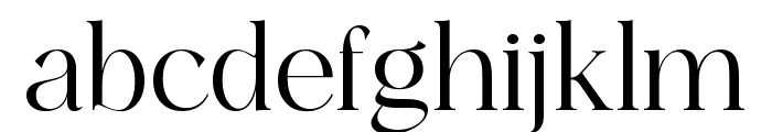 Ethereal-Light Font LOWERCASE