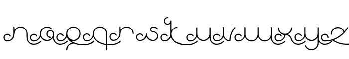 Ethereal Sky-Light Font LOWERCASE