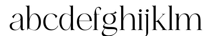 Ethereal-Thin Font LOWERCASE