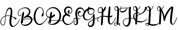 Etiophia Font UPPERCASE