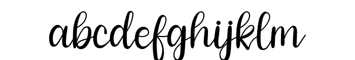 Etiophia Font LOWERCASE