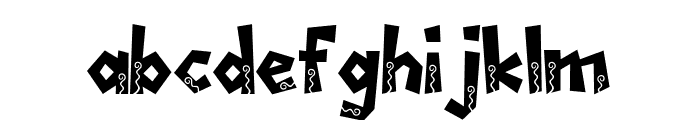 Etnizio Tribe Font LOWERCASE