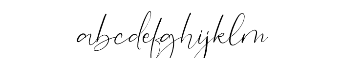 Etrashyle Italic Font LOWERCASE