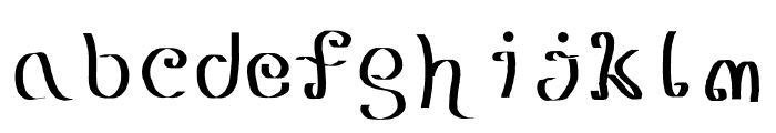 Etty Font LOWERCASE