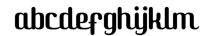 EugodGuedilk-Regular Font LOWERCASE