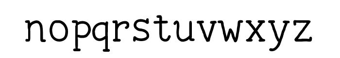 Euis Font LOWERCASE