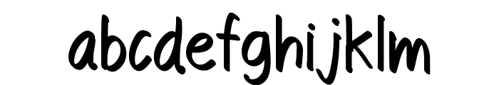 Eulalia Regular Font LOWERCASE