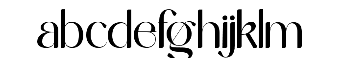Eulogy-Light Font LOWERCASE