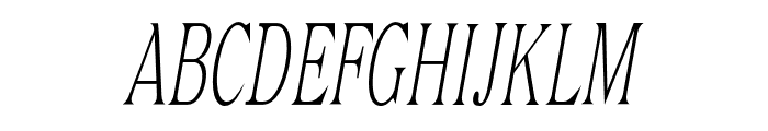 Euphoria Italic Font UPPERCASE