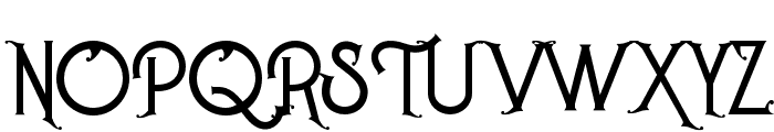 Euphoria Victorian Regular Font UPPERCASE