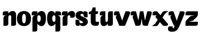 Euraliax Black Font LOWERCASE