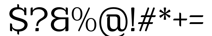 Euraliax Regular Font OTHER CHARS
